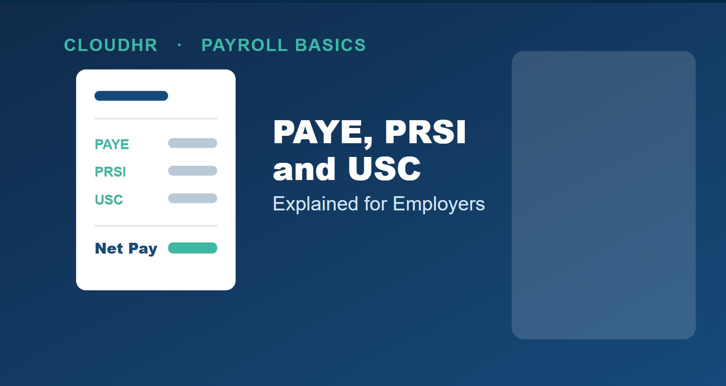 PAYE, PRSI and USC Explained for Irish Employers | CloudHR